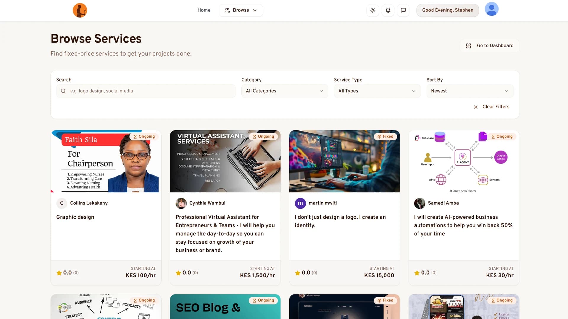Browse and shortlist vetted Morans